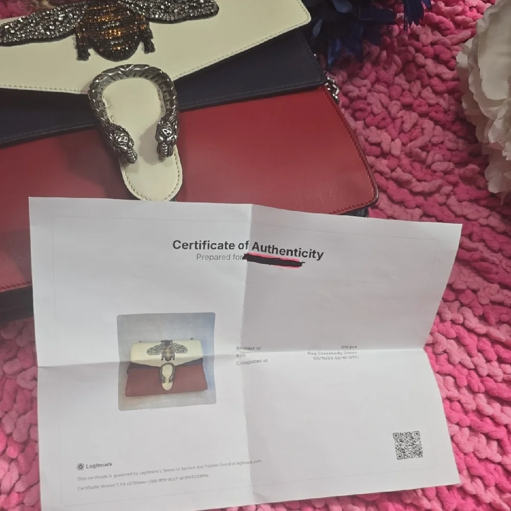 Gucci Red and Cream Shoulder‎ Bag - Picture 13 of 17